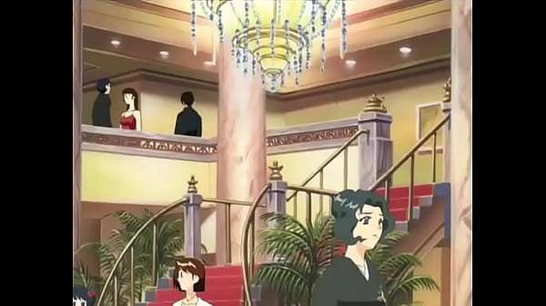 Hentai bride fucked by two girls