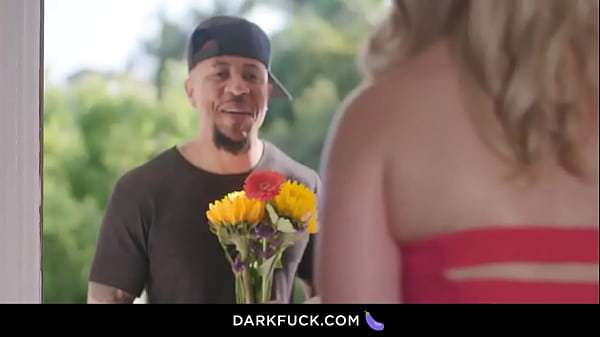 Hot blonde gets fucked by a BBC and loves it!