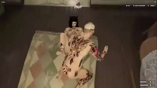 Novinho fudendo e chupando pepekinha Gótica gostosa no Gta rp