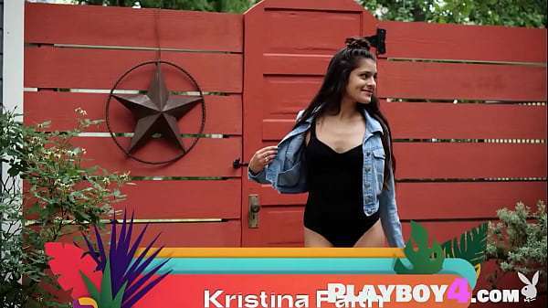 Perfect small tits teen Kristina Faith posed for the Playboy and showed beautiful body