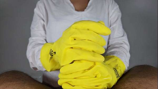 POV Housekeeper handjob, cleaning lady loves to make me cum during work