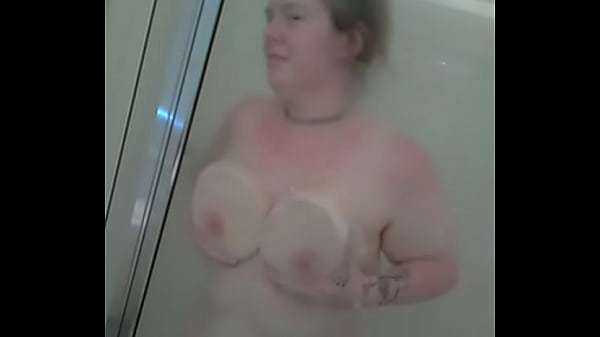 Sexy bbw in shower