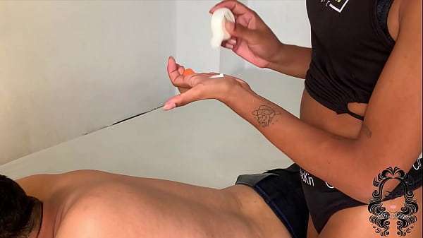 Sexy stepbrothers erotic massage