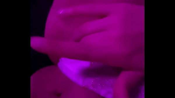 She wears a white lingerie and masturbates her dripping pussy until blinking orgasm