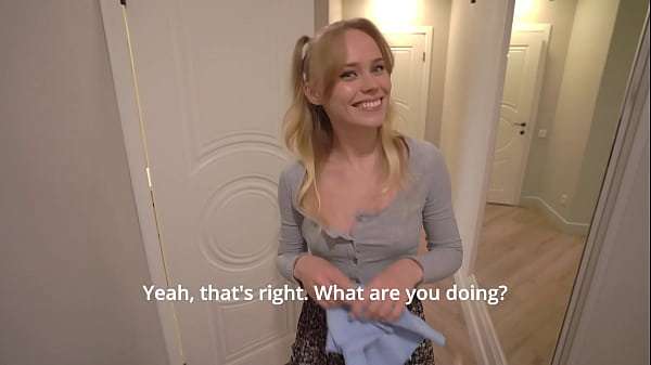 Stepbro, why don’t you pay attention to me, I want to suck your cock and hot cum on my face