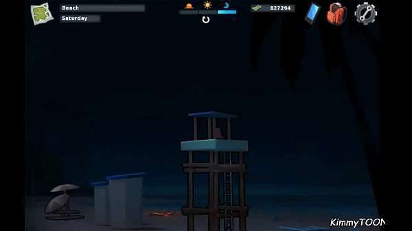 Summertime Saga SEX SCENE – reverse Gangbang on the beach