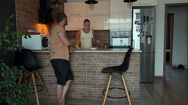 The cuckold’s naughty wife cheats on him while he’s not looking and gives a juicy blowjob to his best friend – 2.56