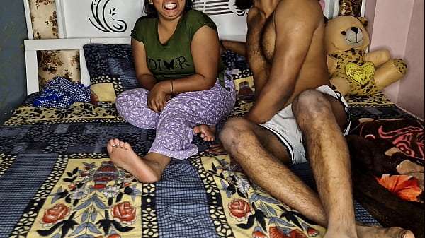 The Indian fat ass step sister gave full fun to the step brother with loud moaning.