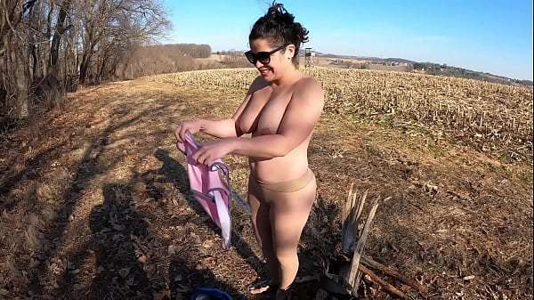 Thong leotard over pantyhose – big ass