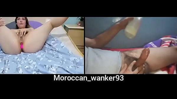 wanking to a sexy model