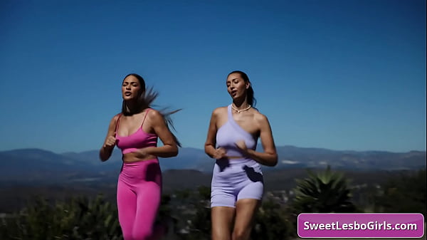 Hot busty brunette seduced by her roommate after a morning jog – Bella Rolland, Gizelle Blanco