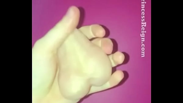 I am gonna squash your balls like this