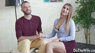 Wife Allen Benz Impregnated by a Black Stud While Cuckold Looks On