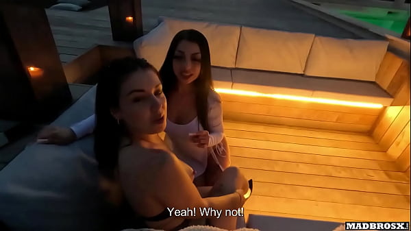 A French Neighbor Couple Agrees To Make Noise In A Villa By Swapping Our Wives!!