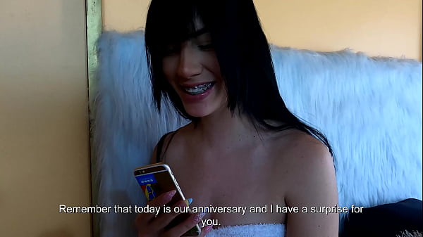 ANNIVERSARY CELEBRATION ENDS IN HOT AND STRONG FUCK