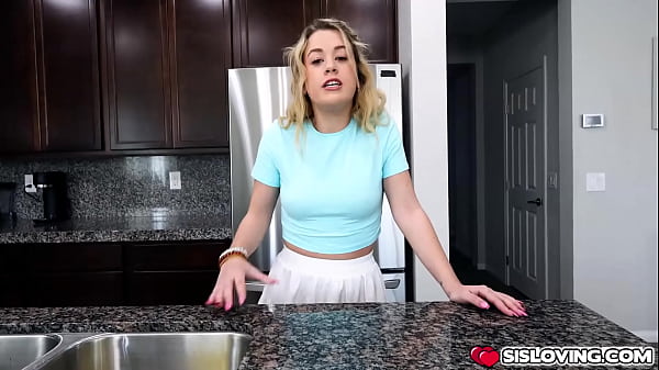 Ashley Alexander negotiating some money in exchange for a blowjob from her pervy stepbrother Joshua