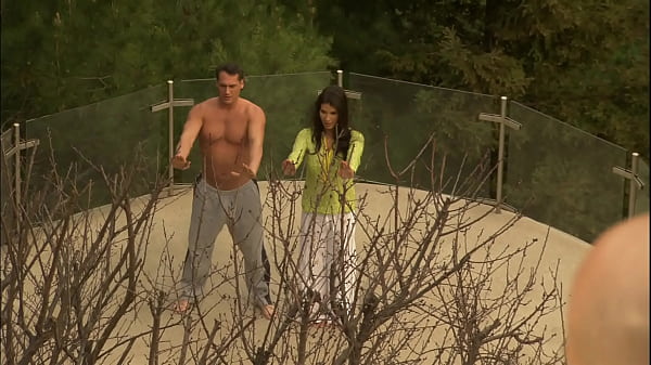 Brunette slut mom riding a cock