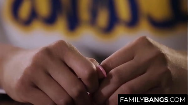 FamilyBangs.com ⭐ Horney Cheerleader in Detention, Ember Snow, Ashley Adams