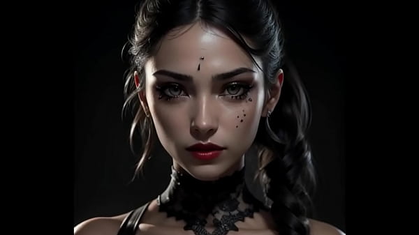 Goth Girls Like to Show Boobs Sex Compilation – AI Porn Arts #6