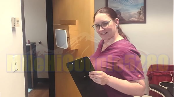 Guy goes into doctor’s office for a checkup and fucks big-tittied nurse | MileHiCouple5280