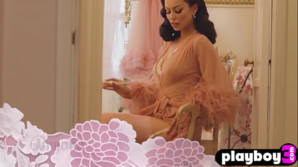 Luxury big tits MILF Bryona Ashly posed in lingerie and sexy MILF enjoyed hot striptease