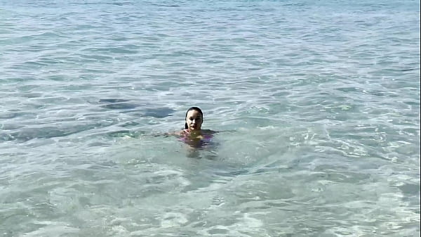 Monika Fox Swims In The Caribbean Sea And Poses Naked On The Reefs (Free)