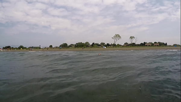 Naked swimming at the Ada Bojana FKK Resort