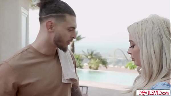 Petite chinese stepdaughter fucked by her white stepdad