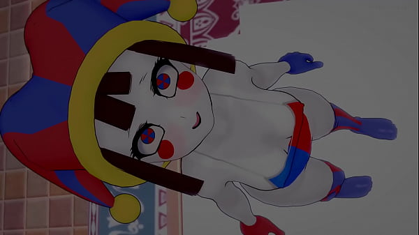 Pomni quiere tener sexo usando su traje de baño (hentai) (sin censura)