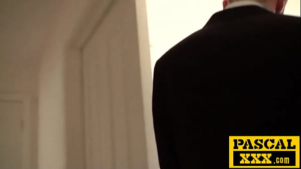 Slutty British Blonde Enduring Rough Pussy Fuck To Save Her Boyfriend