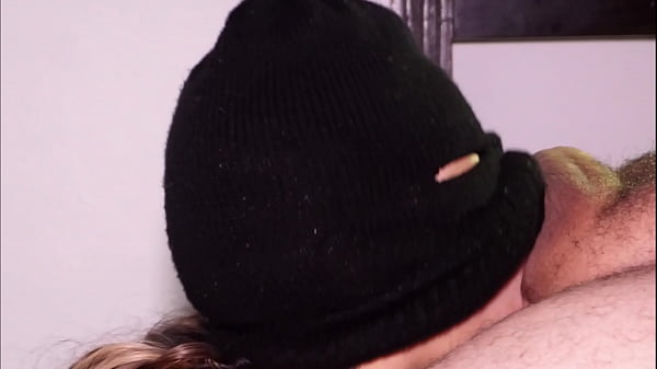 Sucking my stepfather’s big cock until he cums on my tits