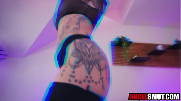 Tattooed MILF DPed by black & white cocks