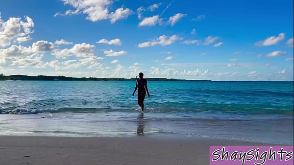 Vacation Beach Blowjob and Hotel Sex with Horny Cougar Shay Sights