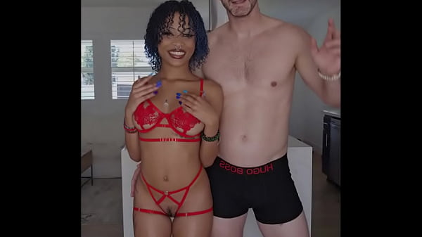 Ebony Fit Slut Tundra Fucking Big White Cock