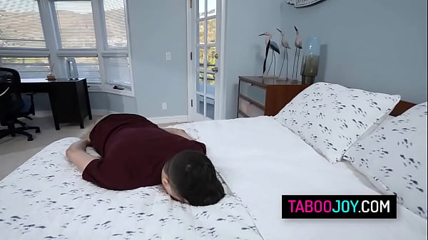 Perv stepson fucks his busty milf stepmom Dee Williams for New Year eve