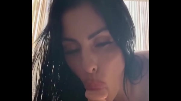 Compilation of brunette with huge tits playing with her beautiful pussy, moaning and sucking