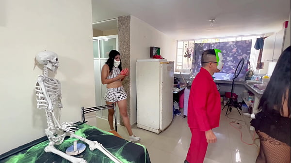 DAMN!! Look what we did on Halloween, royal foursome.