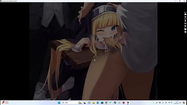 Exorcist Charlotte deep throating part 2