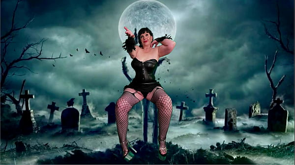 Granny Carmen Angel: Evil Woman Multiple Dildo Play & Cum