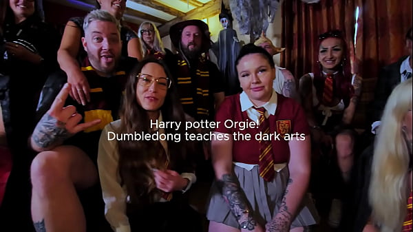 Hogwarts Orgie! Dumbledong teaches the dark arts
