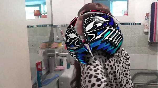 Sexy brunette masturbates pussy with shower and gets strong orgasm. Natural tits. Pussy. Ass. Fingering. Handjob. Milf