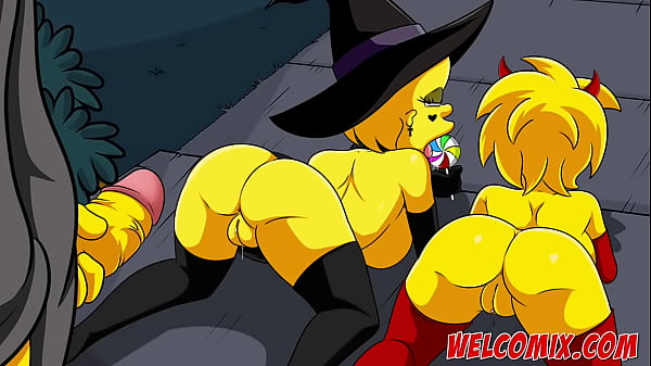 Special Halloween Night! Simpsons Porn! Simptoons!