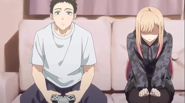 Stepsister Seduced Stepbrother With Quick Blowjob When Play On PlayStation – ANIME UNCENSORED