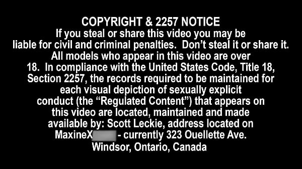 Bondage Nympho! Maxine X Likes When Scott Treats Her As A Sex Slave!