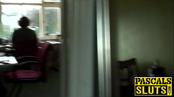 Busty babe Kaz pounded hard doggystyle gets jizz in mouth