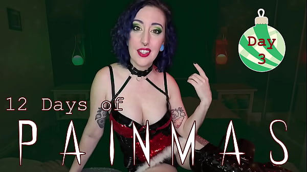 DAY 3 – 12 DAYS OF PAINMAS – Preview – Christmas CBT & Pain Play Slave Tasks by Miss Faith Rae with BDSM Instructions & Femdom POV – HD 1080p MP4