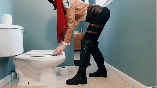 Mikasa Ackerman Peeing [Voyeur] Sage Eldritch