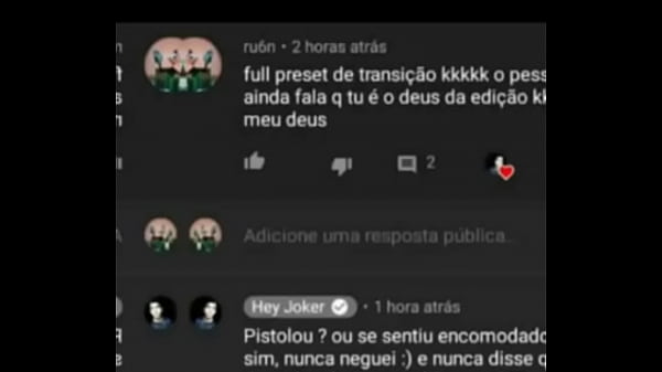 Ru6n safado colocando hey joker  pra mamar enquanto o esculacha ele no português