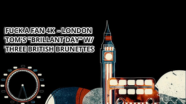 Scarlett, Chantelle & Carla Fuck UK Security Guard Tom In Threesome!