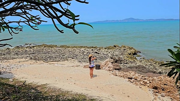 Sexy Hairy Milf Shows In Public Pussy And Butt Plug